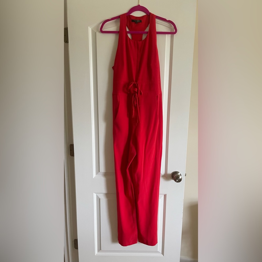 Nanette Lepore Red Romper with pockets.  Only worn once.